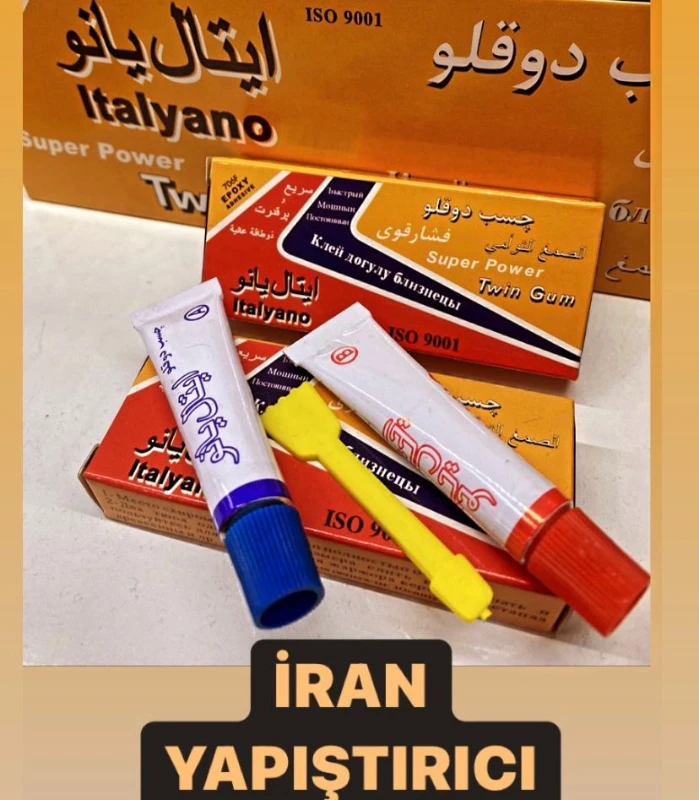 ÇİFT TÜP İRAN YAPIŞTIRICI / 24LÜ STANT